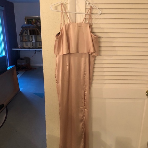 Misguided Silky Maxi Dress - Picture 1 of 6